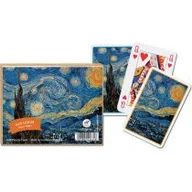Gry karciane - Piatnik Karty do gry 2 talie Van Gogh Gwiaździsta noc - miniaturka - grafika 1