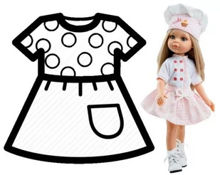 Paola Reina Ubranko Dla Lalek 32 Cm 54657 - Akcesoria dla lalek - miniaturka - grafika 1