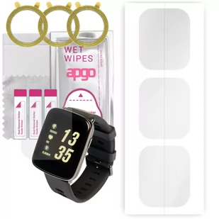 3x Folia hydrożelowa do Garett G32W - apgo Smartwatch Hydrogel Protection Ochrona na ekran smartwatcha - Akcesoria do smartwatchy - miniaturka - grafika 1