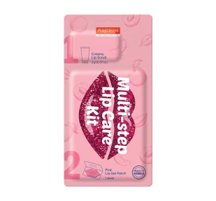 Purederm Dwuetapowa pielęgnacja ust: kremowy peeling i żelowa maseczka 2g+2,3g ADS759 - Maseczki do twarzy - miniaturka - grafika 1