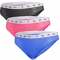 Majtki damskie - TOMMY HILFIGER BIKINI DAMSKIE MAJTKI 3P r. S - miniaturka - grafika 1