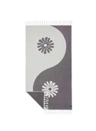 Ręczniki - Ręcznik plażowy Slowtide Botanical Balance Turkish Towel - black - miniaturka - grafika 1