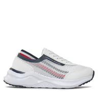Buty dla chłopców - Sneakersy Tommy Hilfiger T3B9-33395-1697 M White 100 - miniaturka - grafika 1