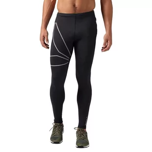 Legginsy Reebok One Series Running męskie treningowe getry termoaktywne-M - Legginsy - miniaturka - grafika 1