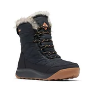 Śniegowce damskie - Columbia Damskie śniegowce Minx Shorty 4, czarne, łoś, 10, Czarny łoś, 43 EU - miniaturka - grafika 1