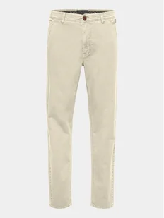 Blend Chinosy 20716448 Beżowy Slim Fit - Spodnie męskie - miniaturka - grafika 1