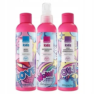 Zestaw Kosmetyków dla Dzieci dla Dziewczynek Szampon Spray do Włosów Płyn - Kosmetyki kąpielowe dla dzieci - miniaturka - grafika 1