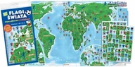 Przewodniki - Flagi świata. Mapa piłkarska z naklejkami - praca zbiorowa - miniaturka - grafika 1