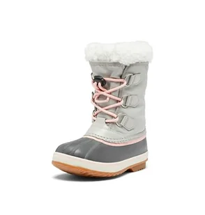 Sorel Unisex Yoot Pac nylonowe wodoodporne śniegowce dla dzieci, Dove Gum 2, 4 Big Kid - Śniegowce damskie - miniaturka - grafika 1