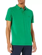 Koszulki męskie - camel active Męska koszulka polo 4094605p00, Jungle Green, S - miniaturka - grafika 1