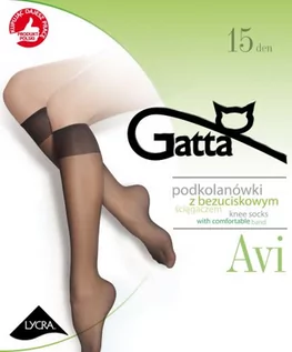 Pończochy - PODKOLANÓWKI GATTA AVI BEZPALCOWE - grafika 1