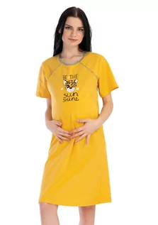 Piżamy ciążowe - Koszula Nocna do Karmienia Vienetta M 38 ciążowa - grafika 1