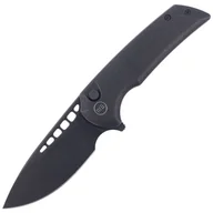 Noże - Nóż składany WE Knife Mini Malice Black Titanium, Black Stonewashed CPM 20CV by Ferrum Forge (WE054BL-1) - miniaturka - grafika 1