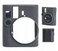 Torby fotograficzne i futerały - Futerał Etui Pokrowiec Case Osłona Silikon Do Fuji Fujifilm Instax Mini 41 / Szary - miniaturka - grafika 1
