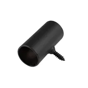 Inne mocowania - Kornik Uchwyt boczny tralki okrągły śr. 20 mm antracyt - 4 szt. - miniaturka - grafika 1