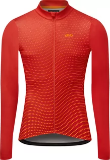 Koszulki rowerowe - dhb Blok Long Sleeve Jersey Men, czerwony XXL 2022 Koszulki kolarskie - grafika 1