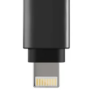 Kable USB - Rolling Square inCharge Mini Kabel do ładowania USB-A na Lightning - Czarny - miniaturka - grafika 1