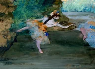 Plakaty - Dancer Onstage, Edgar Degas - plakat Wymiar do wyboru: 42x29,7 cm - miniaturka - grafika 1