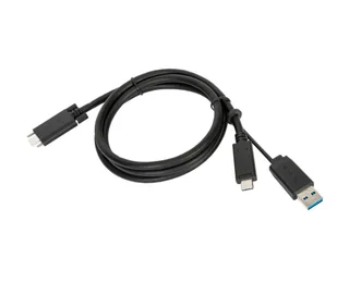 Targus ACC1135GLX kabel USB USB 3.2 Gen 1 (3.1 Gen 1) 1,8 m USB C Czarny - Kable USB Targus ACC1135GLX kabel USB USB 3.2 Gen 1 (3.1 Gen 1) 1,8 m USB C Czarny - Kable USB - miniaturka - grafika 1
