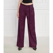 Spodnie damskie - Patrizia Pepe Spodnie | Palazzo - miniaturka - grafika 1