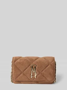 Torebka na długim pasku z detalem z logo - Torebki damskie - miniaturka - grafika 1