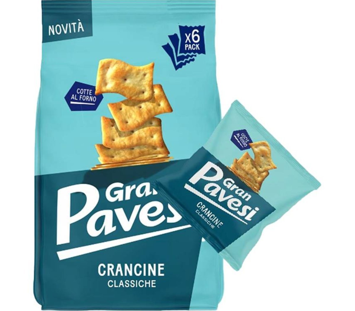 Gran Pavesi Crancine 180g włoskie krakersy