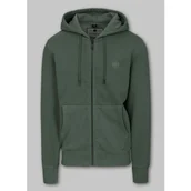 Bluzy sportowe męskie - Pit Bull Bluza Z Kapturem Rozpinana Lancaster 2 Sage Green - miniaturka - grafika 1