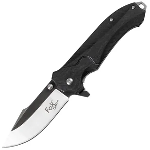 Nóż składany MFH Fox Outdoor Jack Knife One-handed - Black - Noże - miniaturka - grafika 1