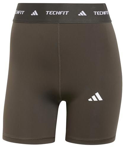 adidas Damskie krótkie legginsy Techfit, XL 7,6 cm