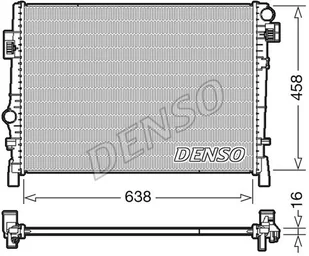 Chłodnica, układ chłodzenia silnika Denso DRM09054 - Układ chłodzenia - akcesoria - miniaturka - grafika 1