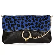 Torebki damskie - FELIPA Damska torebka kopertówka, niebieska pantera, Niebieska pantera - miniaturka - grafika 1