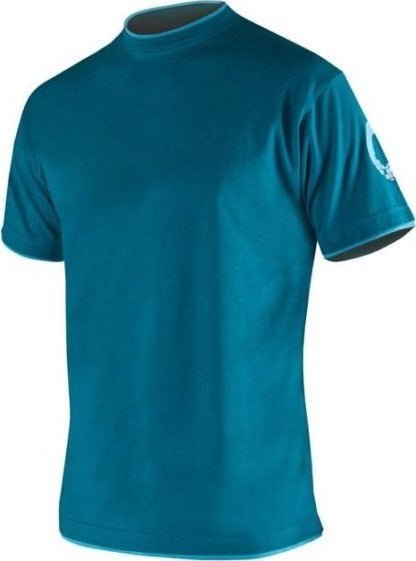 Ardon PODKOSZULKA 4TECH - T-SHIRT z nadrukiem 100% bawełna 160 g/m2 - Niebieski H9311 4XL