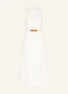 Sukienki - Reiss Sukienka Brianne beige - miniaturka - grafika 1