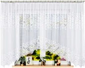 Firany - CELINA Firana żakardowa rozm. 500x160cm (gotowa) z łukiem - miniaturka - grafika 1