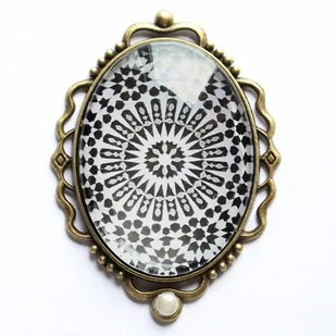 Marokanka broszka - Broszki - miniaturka - grafika 1