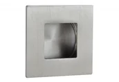 Zawiasy, okucia i inne akcesoria - Uchwyt do drzwi przesuwnych wpuszczany kwadratowy FH213 (50x50 mm), stal nierdzewna - miniaturka - grafika 1