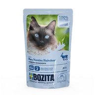 Mokra karma dla kotów - Bozita Kawałki w sosie z reniferem saszetka) 85g 42358-uniw - miniaturka - grafika 1
