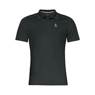 Koszulki męskie - Odlo Odlo Męska koszulka polo S/S F-dry czarny czarny L 550802 - miniaturka - grafika 1