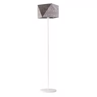 Lampy stojące - Lampa podłogowa LYSNE Fidżi, 60 W, E27, beton/biała, 160x45 cm - miniaturka - grafika 1