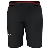 Spodenki damskie - SALEWA Pedroc DST W szorty, czarne, XXS - miniaturka - grafika 1
