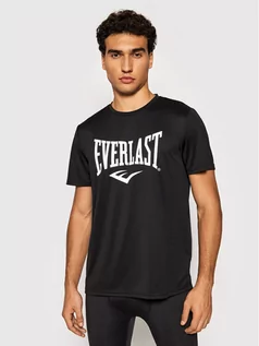 Koszulki męskie - Everlast T-Shirt 873980-60 Czarny Relaxed Fit - grafika 1