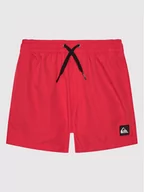 Kąpielówki dla chłopców - Quiksilver Szorty kąpielowe Everyday EQBJV03331 Czerwony Regular Fit - miniaturka - grafika 1