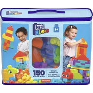 Klocki - Klocki plastikowe FISHER PRICE Mega Bloks Bardzo duża torba z klockami do budowania HHM96 - miniaturka - grafika 1