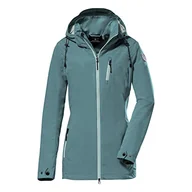 Kurtki damskie - G.I.G.A. DX Damska kurtka funkcyjna/kurtka outdoorowa z odpinanym kapturem - GS 31 WMN JCKT, jasny petrol, 48, 38341-000 - miniaturka - grafika 1