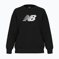 Bluzy damskie - Bluza damska New Balance Sport Fleece Logo Crew black - miniaturka - grafika 1
