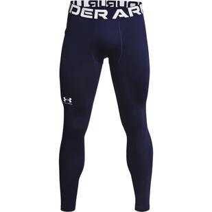 Męskie Legginsy UNDER ARMOUR UA CG ARMOUR LEGGINGS 1366075-410 – Granatowy - Bielizna sportowa męska - miniaturka - grafika 1