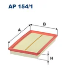 Filtry powietrza - Filtron AP 154/1 FILTR POWIETRZA - miniaturka - grafika 1