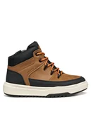 Buty dla chłopców - Geox Trzewiki J Bunshee B Abx J56FMA 0ME32 C6002 S Brązowy - miniaturka - grafika 1