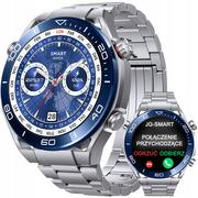 Smartwatch - Smartwatch męski z funkcją pomiaru cukru glukoza polskie menu funkcja rozmów / trzy paski - JG Smart S59 - miniaturka - grafika 1
