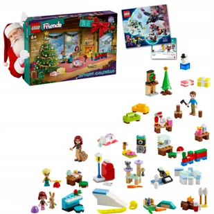 Lego Friends Kalendarz Adwentowy 2024 Figurki Dziewczynek Katalog - Klocki - miniaturka - grafika 1